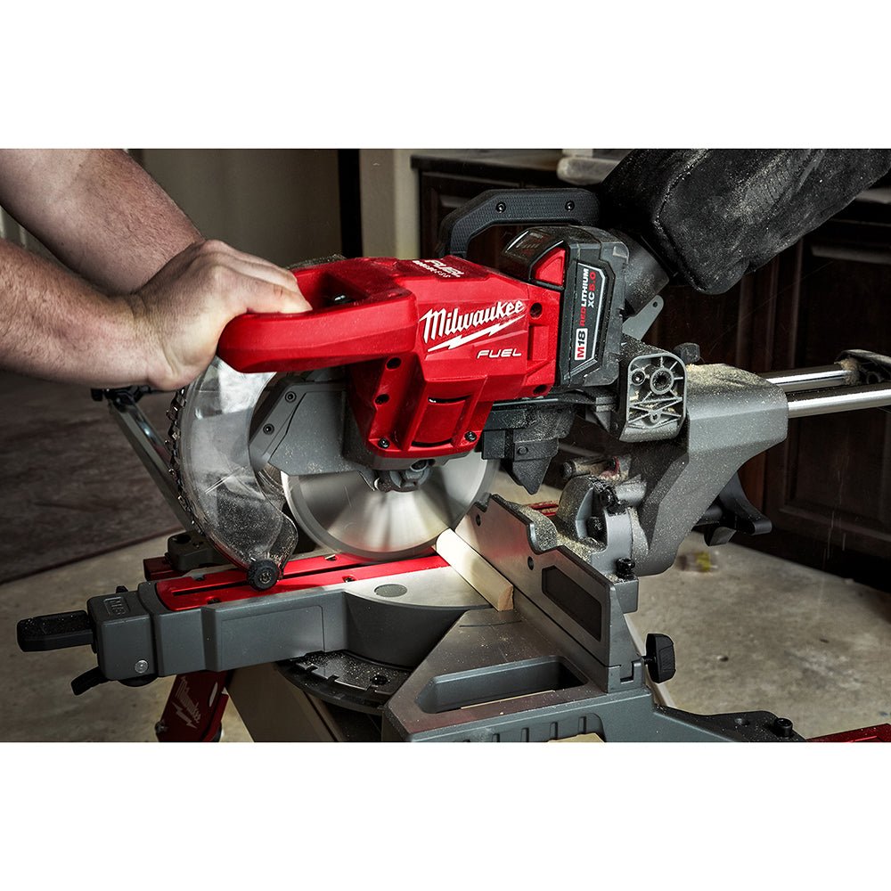 Milwaukee 2733-20 M18 FUEL 18V 7-1/4" Dual Bevel Sliding Miter Saw - Bare Tool - Image 10