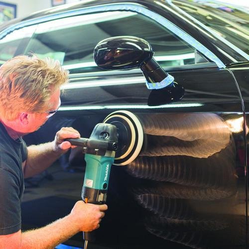 Makita 9237CX3 7 In Polisher Loop Handle with Wool Pads and Bag - Image 3