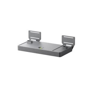 Anker SOLIX A17E1141-84 E10 Wall Bracket, Wall-Mount Installation for Flood ProtectionHolds 1 Power Module + 5 Battery Modules, Secure Mounting Hardware Included, Easy Setup