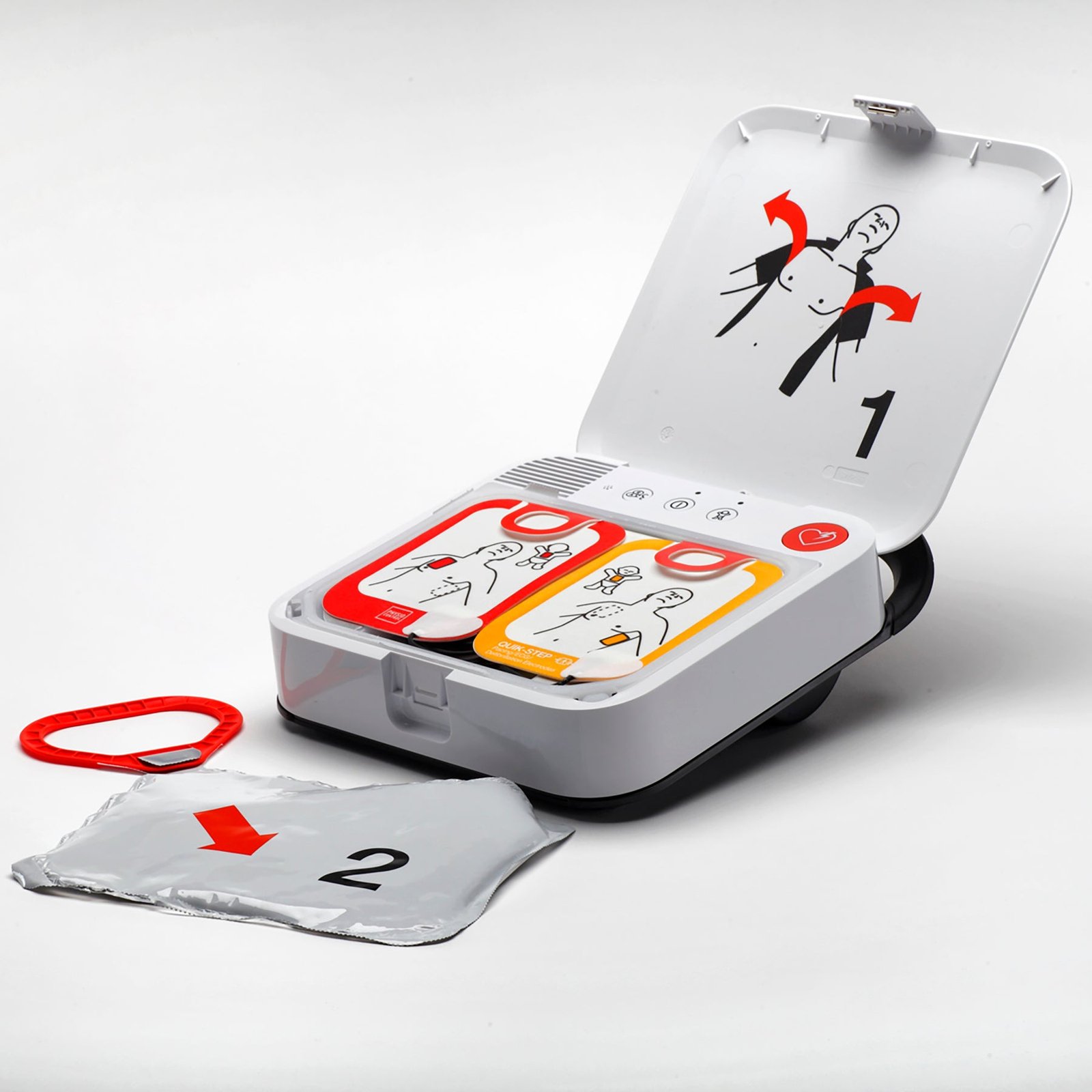 LIFEPAK CR2 Fully Automatic AED – USB – English - Image 2