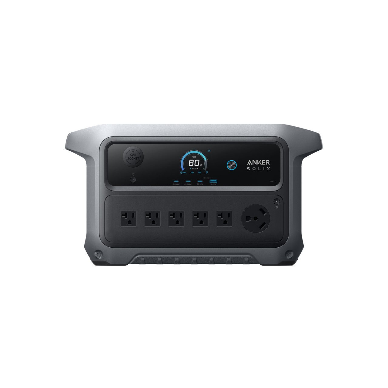 Anker SOLIX A17831A1 C2000 Gen 2 Portable Power Station 2048Wh | 2400W - Image 3