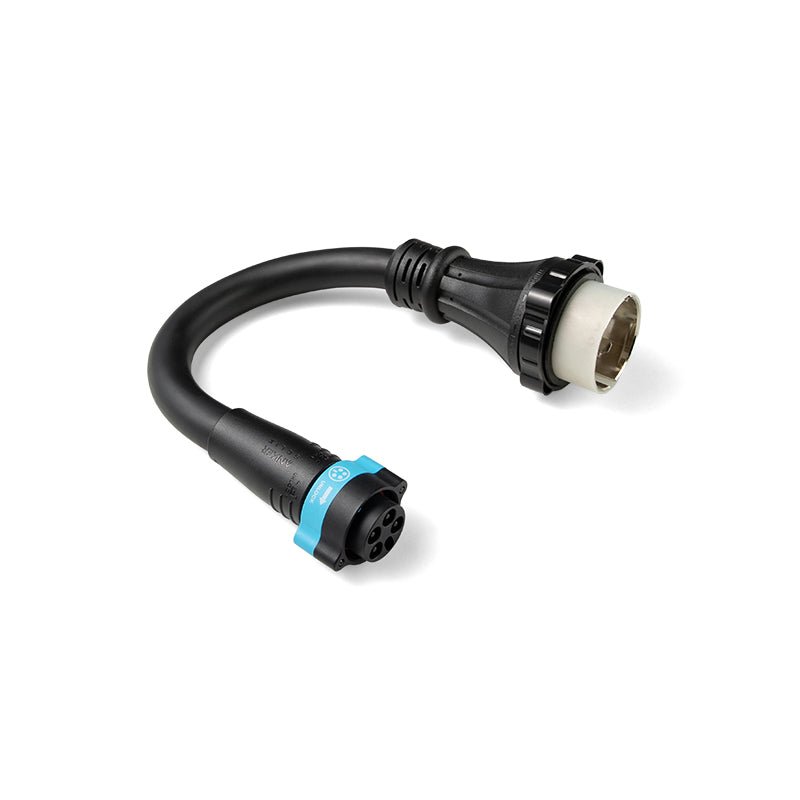 Anker SOLIX A17E1141-88 E10 AC Generator Adapter, Connect Non-Anker Generators to E10, 9,600W at 240V (40A Max), 50cm Cable, Simultaneous Charging and Home Powering