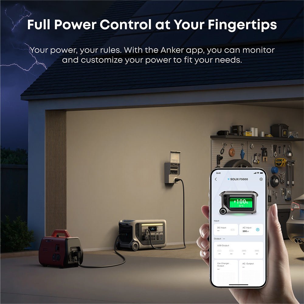 DuroMax XP5500HX and Anker SOLIX F3000 + 120V Adapter - Image 5