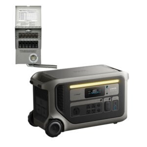 Anker SOLIX F3000 3072Wh Portable Power Station w/ 30A Transfer Switch