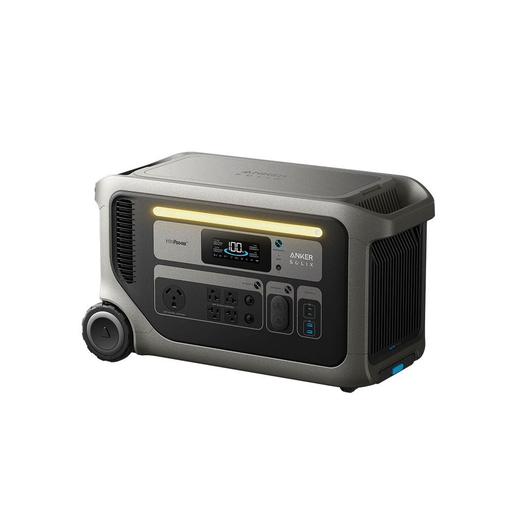 Anker SOLIX F3000 3072Wh Portable Power Station w/ 30A Transfer Switch - Image 2