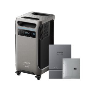 Anker 3840Wh SOLIX F3800 Plus w/ Home Panel, Sub Panel, Cable