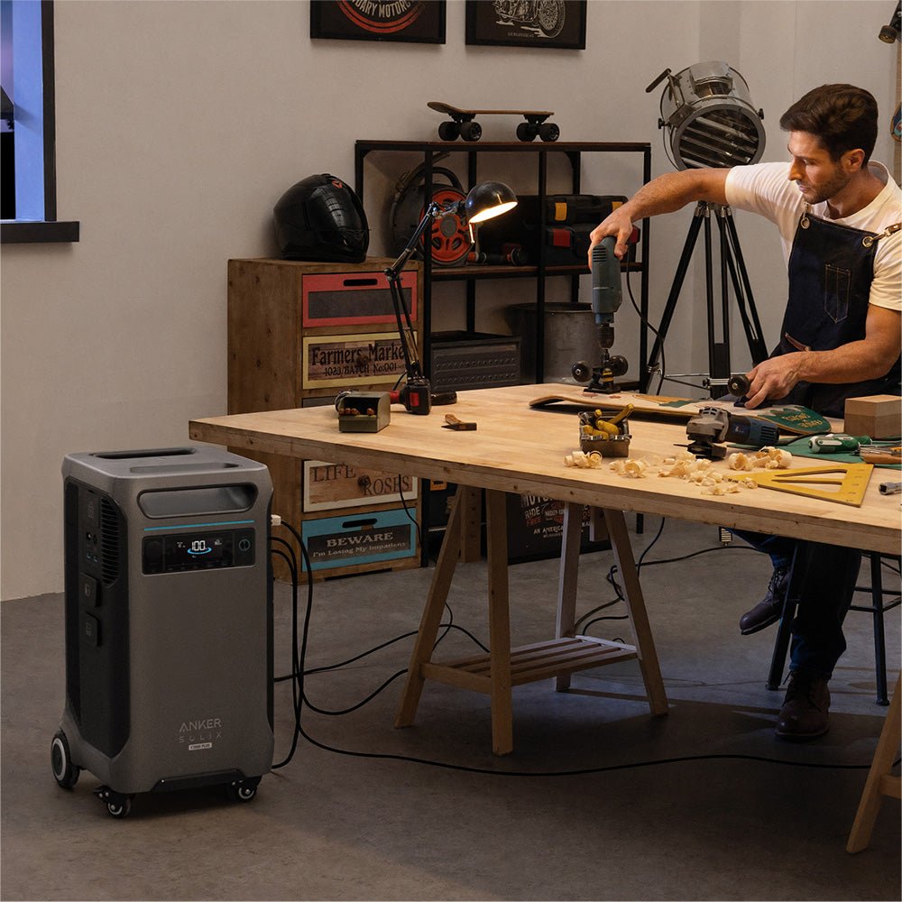 DuroMax XP550HX and Anker SOLIX F3000 + 120V Adapter - Image 3