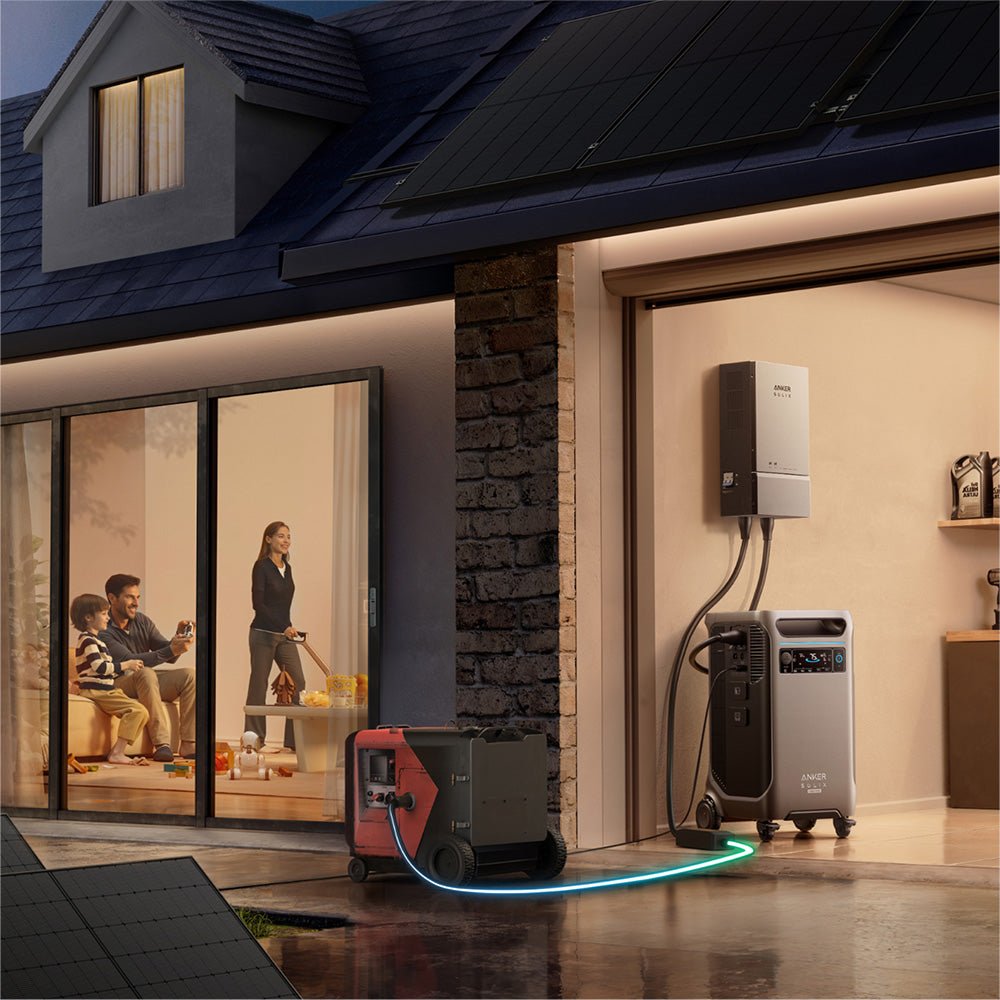 Anker SOLIX F3800 Plus 240V Extended Backup Power Kit w/ 400W Solar Panel - Image 2