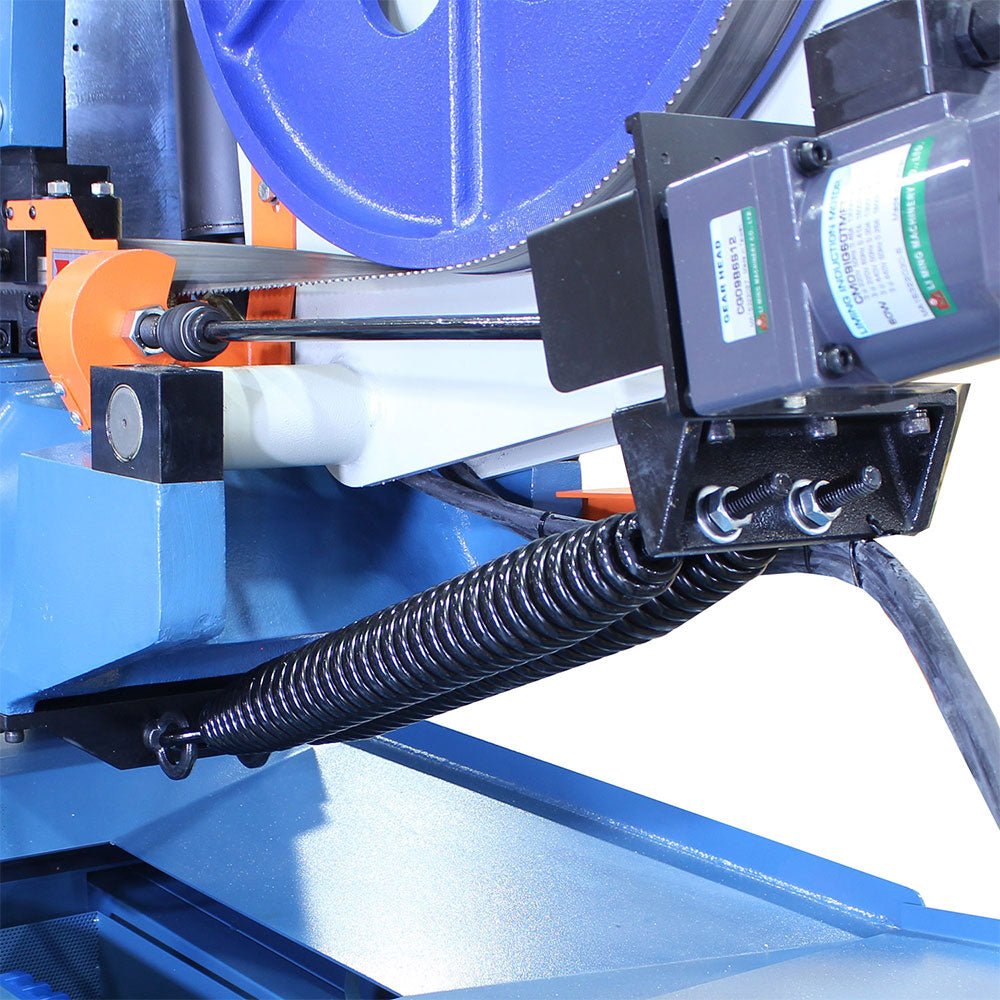 Baileigh 1001389 BS-24SA-DM 220V Semi Auto Dual Mitering Horizontal Band Saw - Image 2