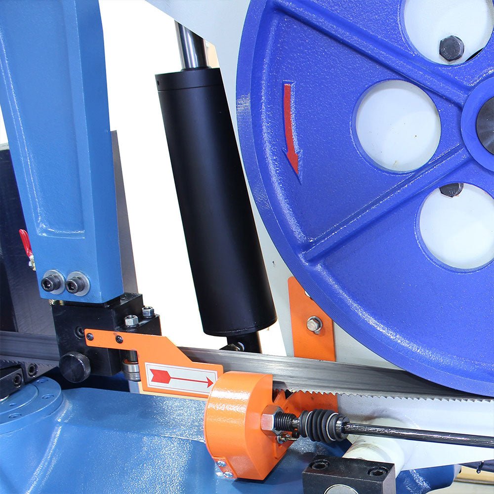 Baileigh 1001389 BS-24SA-DM 220V Semi Auto Dual Mitering Horizontal Band Saw - Image 4