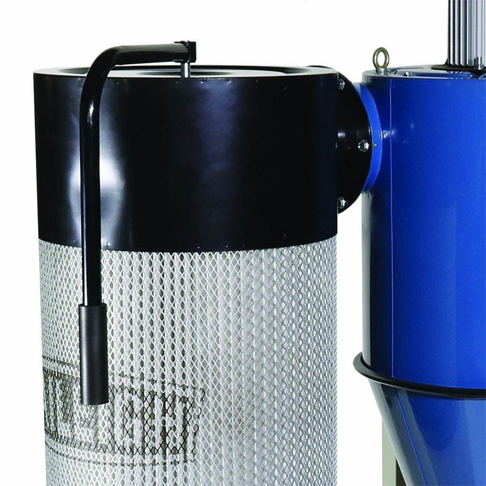 Baileigh 1002687 DC-2100C 220V 3HP Cyclone Dust Collector - Image 2