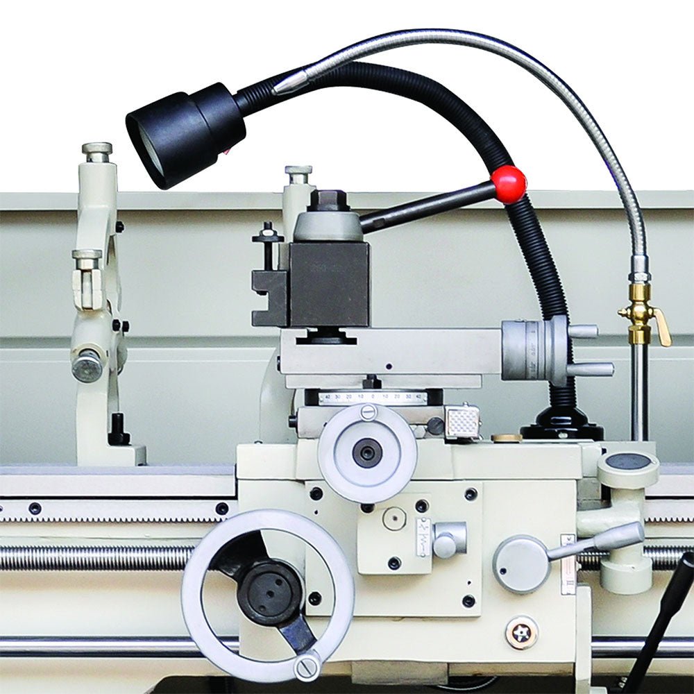 Baileigh 1016617 PL-1236E-DRO-1.0 220V 1PH Variable Speed Metal Lathe - Image 6