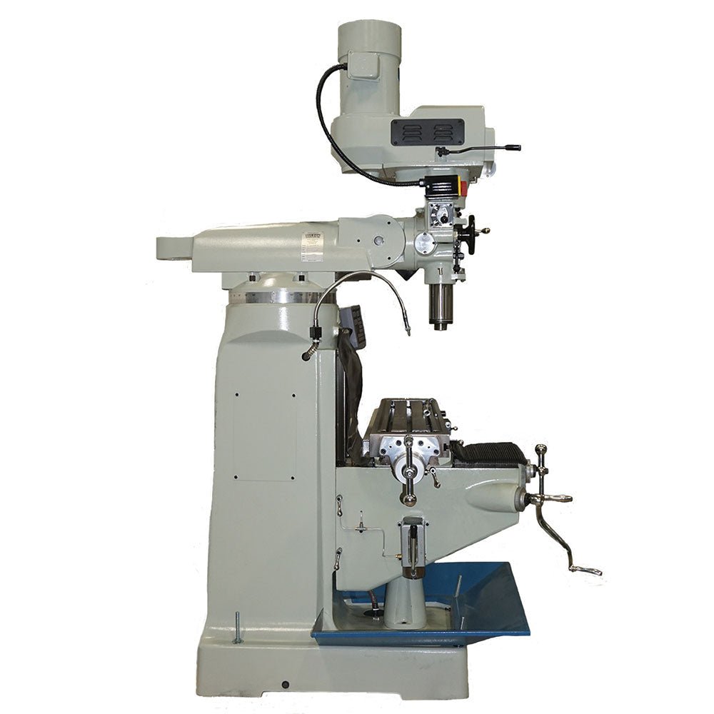Baileigh 1019108 VM-949E-VS 220V Vertical Mill w/ Variable Spindle Speed - Image 2