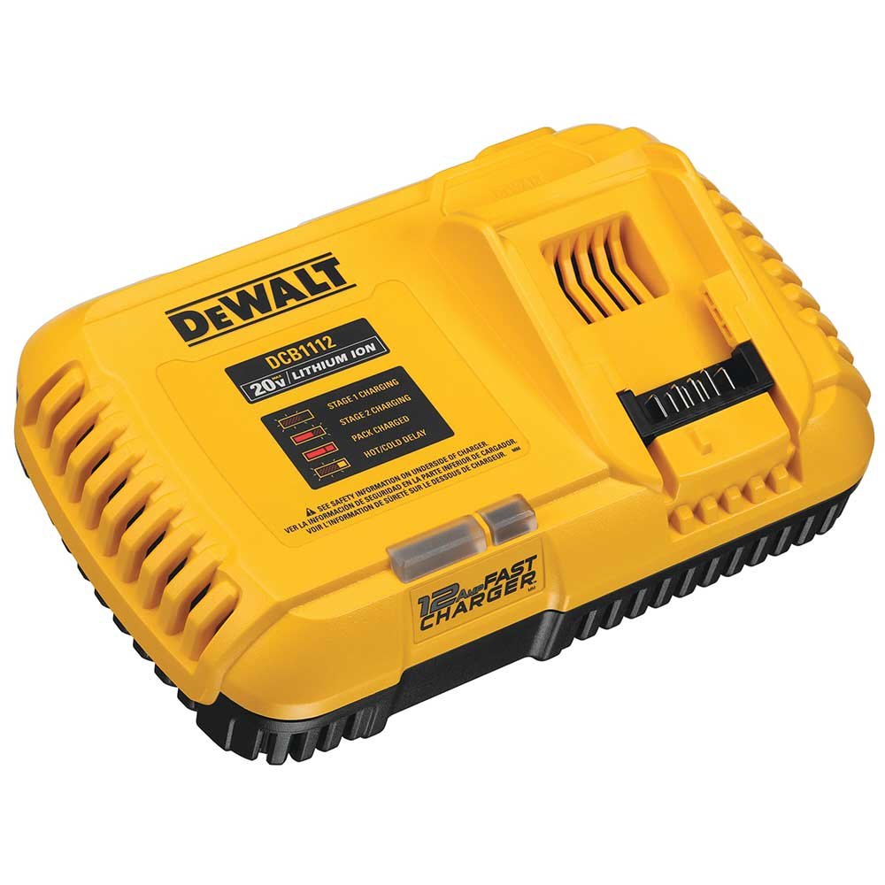 DeWALT DCB1112 12 Amp Double Insulated Design Fast Charger - Image 3