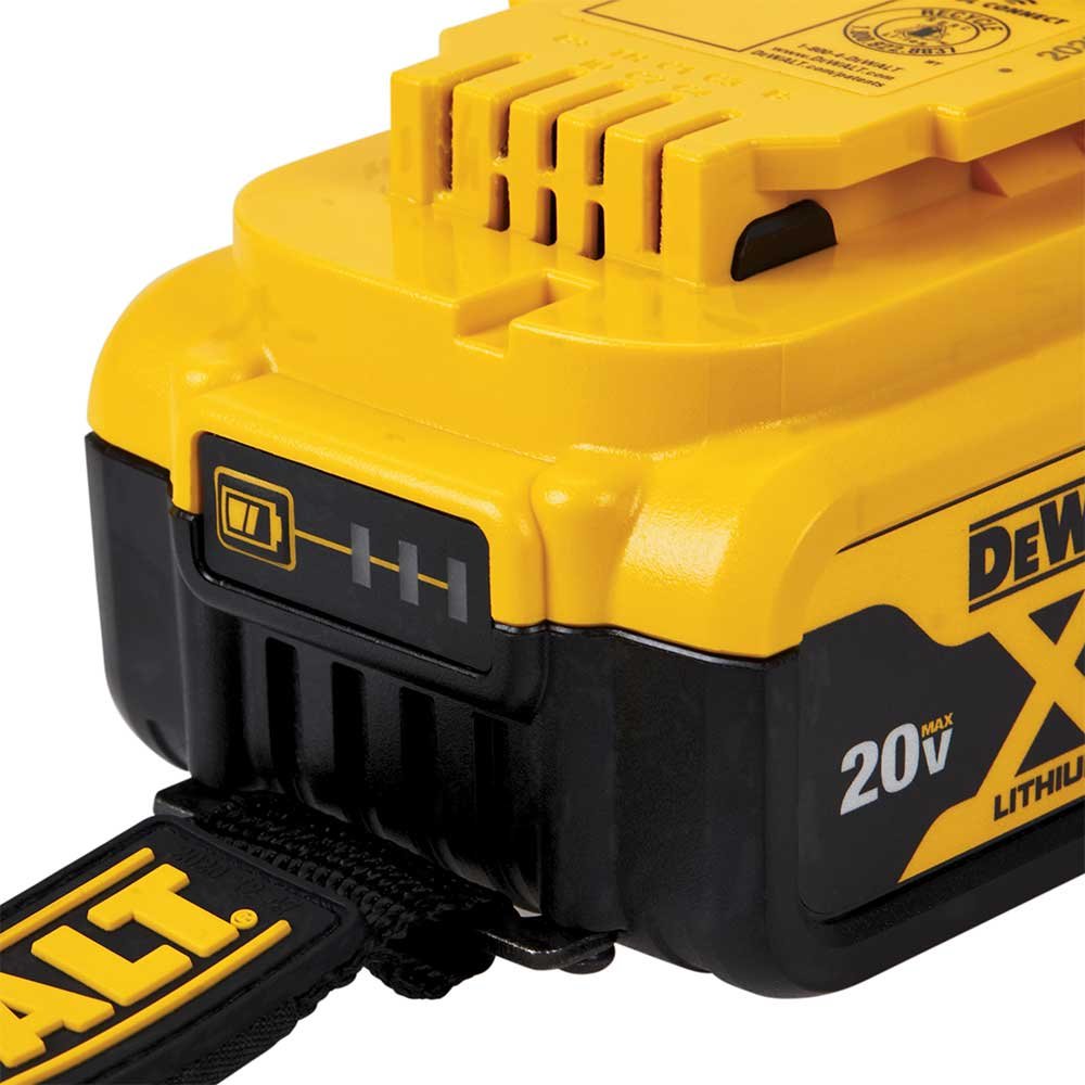 DeWALT DCB205BTLR 20V MAX 5 Ah Li-Ion Battery w/ Bluetooth Lanyard Ready - Image 4