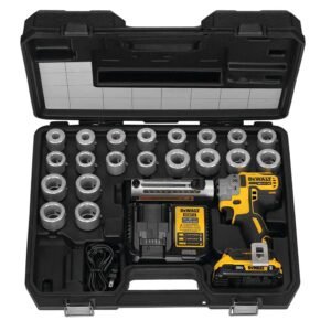 DeWALT DCE151TD1 20V Adjustable Depth Gauge Cordless Cable Stripper Kit