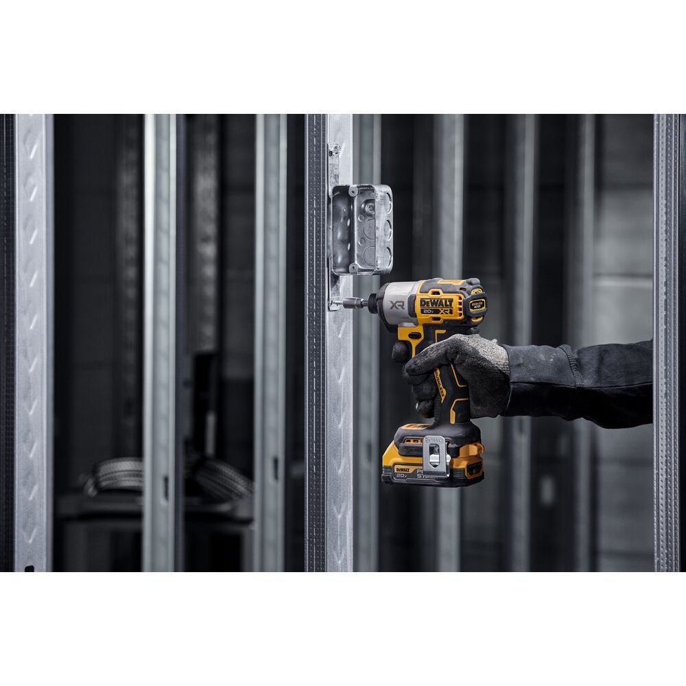 DeWALT DCF845D1E1 20V MAX XR 1/4" Impact Driver w/ POWERSTACK Kit - Image 8