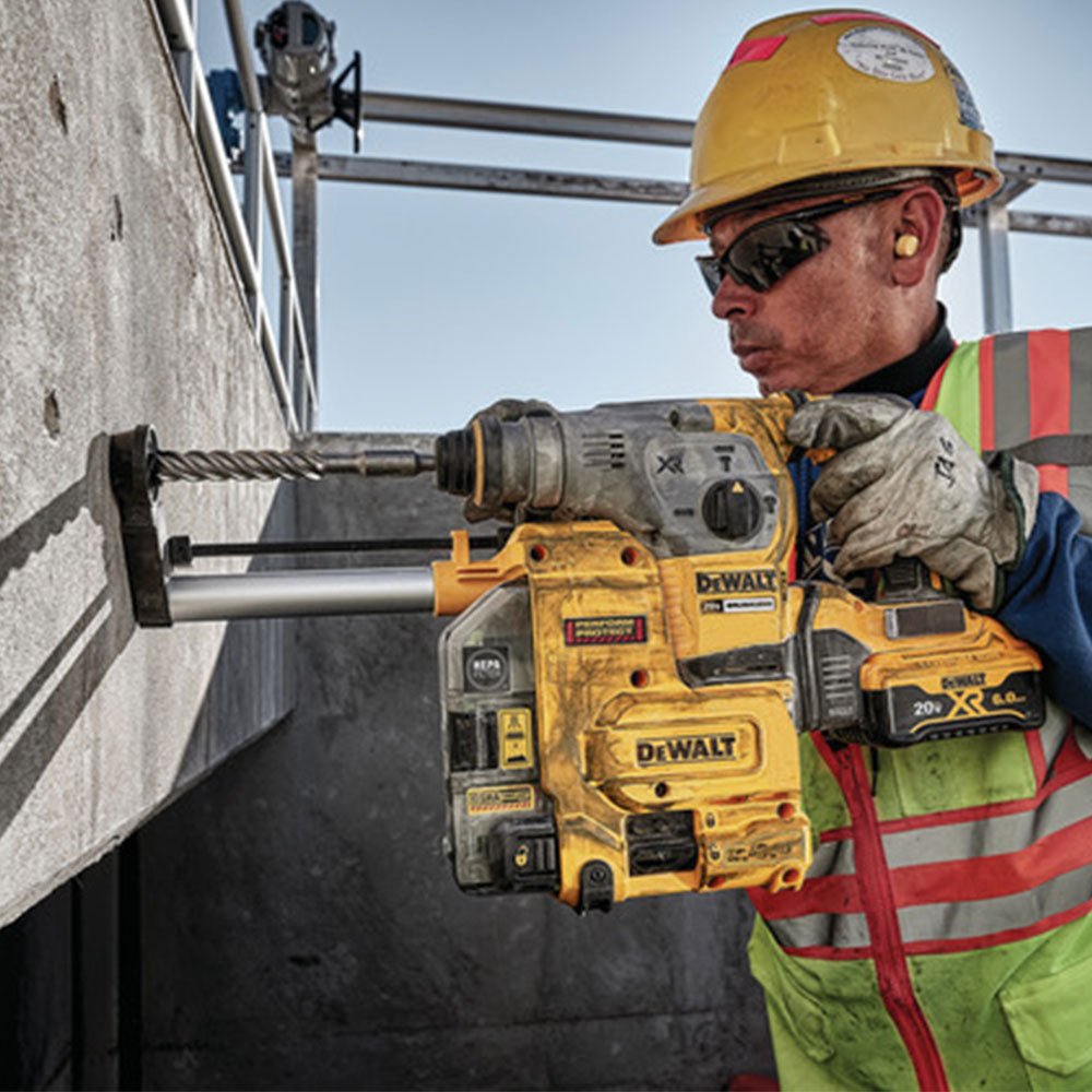 DeWALT DCH293R2DH 20V 1-1/8 Inch SDS-Plus Dust Extractor Rotary Hammer - Image 5