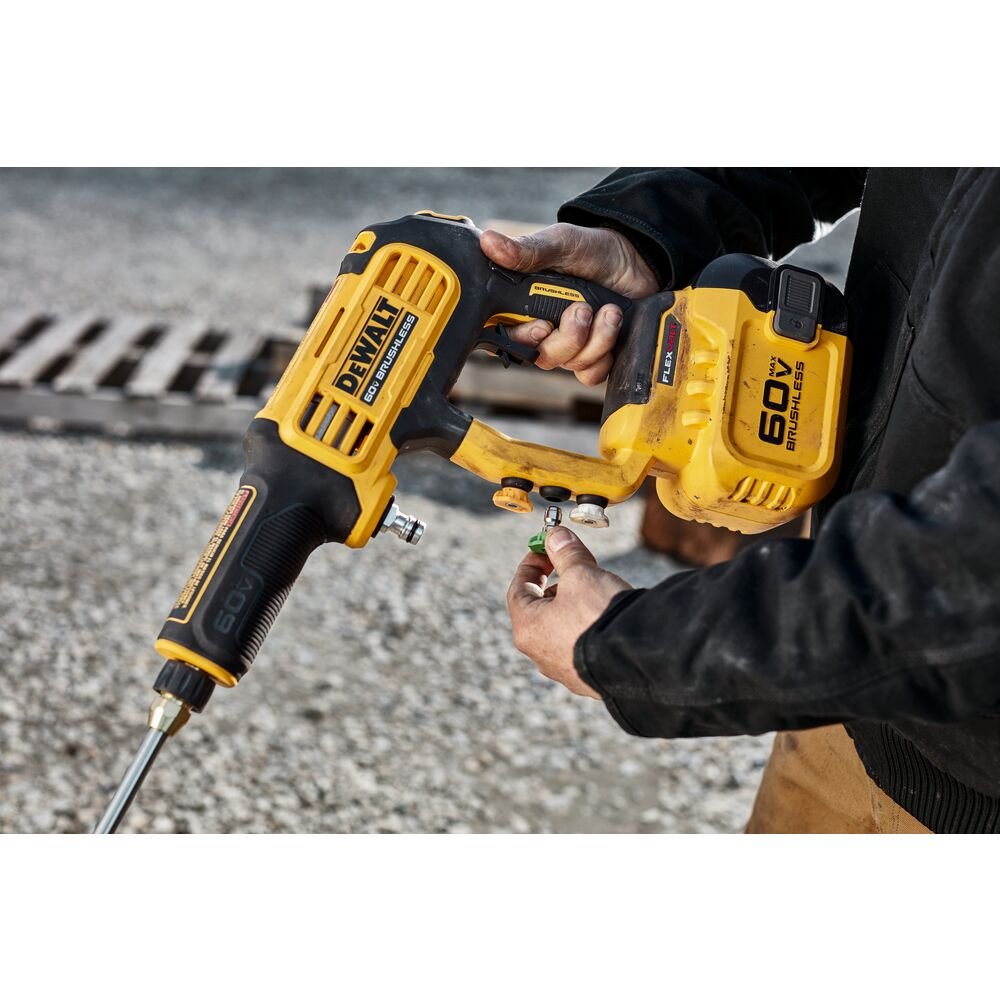 DeWalt DCPW1000X1 60v FLEXVOLT 1000 PSI Cordless Pressure Washer Kit - Image 10