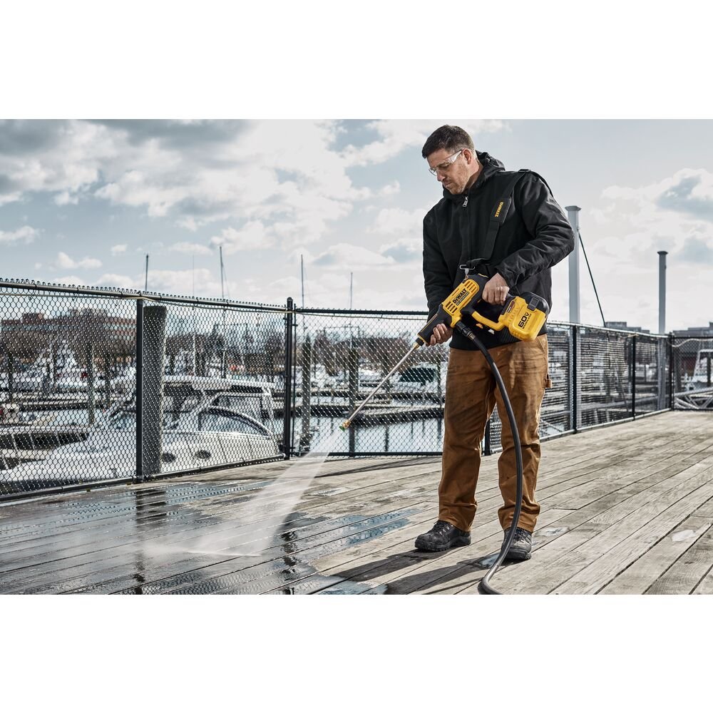 DeWalt DCPW1000X1 60v FLEXVOLT 1000 PSI Cordless Pressure Washer Kit - Image 8