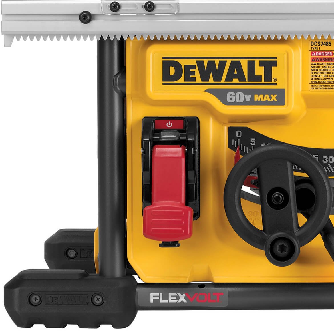 DeWALT DCS7485B-KIT 60V Cordless Li-Ion Table Saw w/ 6AH 2-PK Battery Kit - Image 8