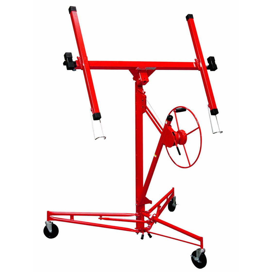 Troy DPH1116 11' Drywall Rolling Lifter Panel Hoist Jack Lockable w/ Extension