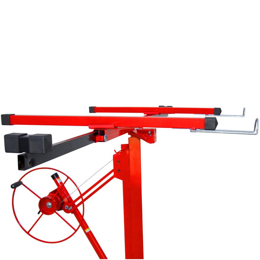 Troy DPH1116 11' Drywall Rolling Lifter Panel Hoist Jack Lockable w/ Extension - Image 2