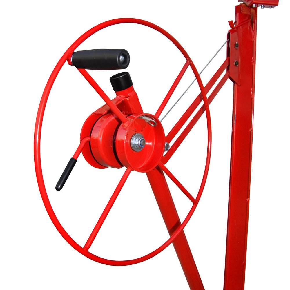 Troy DPH1116 11' Drywall Rolling Lifter Panel Hoist Jack Lockable w/ Extension - Image 5