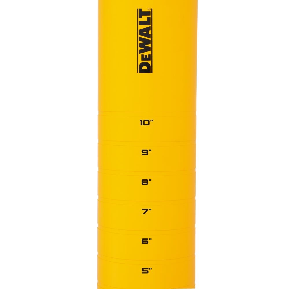 DeWALT DW55018 3-1/2" X 15" Cordless Diamond Core Bit w/ Recessed Grooves - Image 5