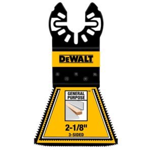 DeWALT DWA4283 2 1/8” General Purpose 3-Sided Oscillating Blade - 1 PK