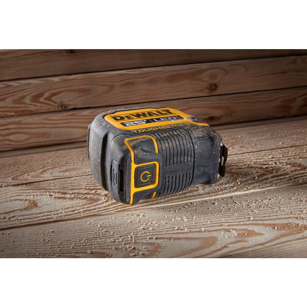 DeWALT DWHT35625S TOUGHSERIES 25' Lighted Tape Measure w/ USB Charging Cable - Image 10