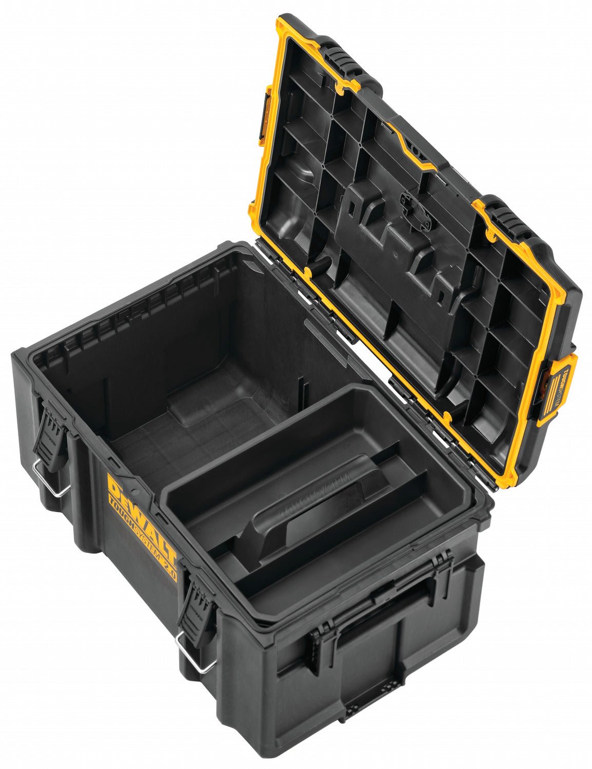 DeWALT DWST08300 TOUGHSYSTEM 2.0 Large Toolbox w/ Auto Connect Side Latches - Image 4