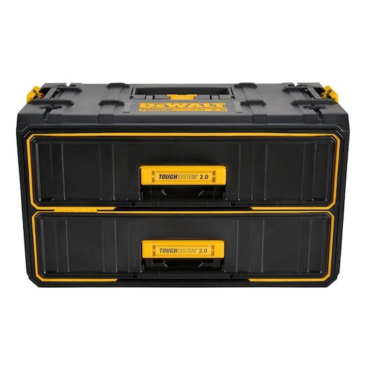 DeWALT DWST08320 TOUGHSYSTEM 2.0 Two Drawer Unit w/ Auto Connect Side Latches
