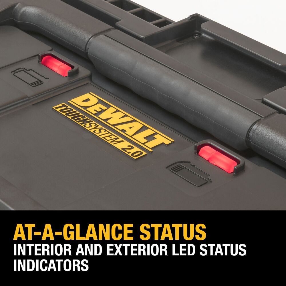 DeWALT DWST08450-KIT1 TOUGHSYSTEM 2.0 Rolling Toolbox w/ Dual-Port Charger - Image 7