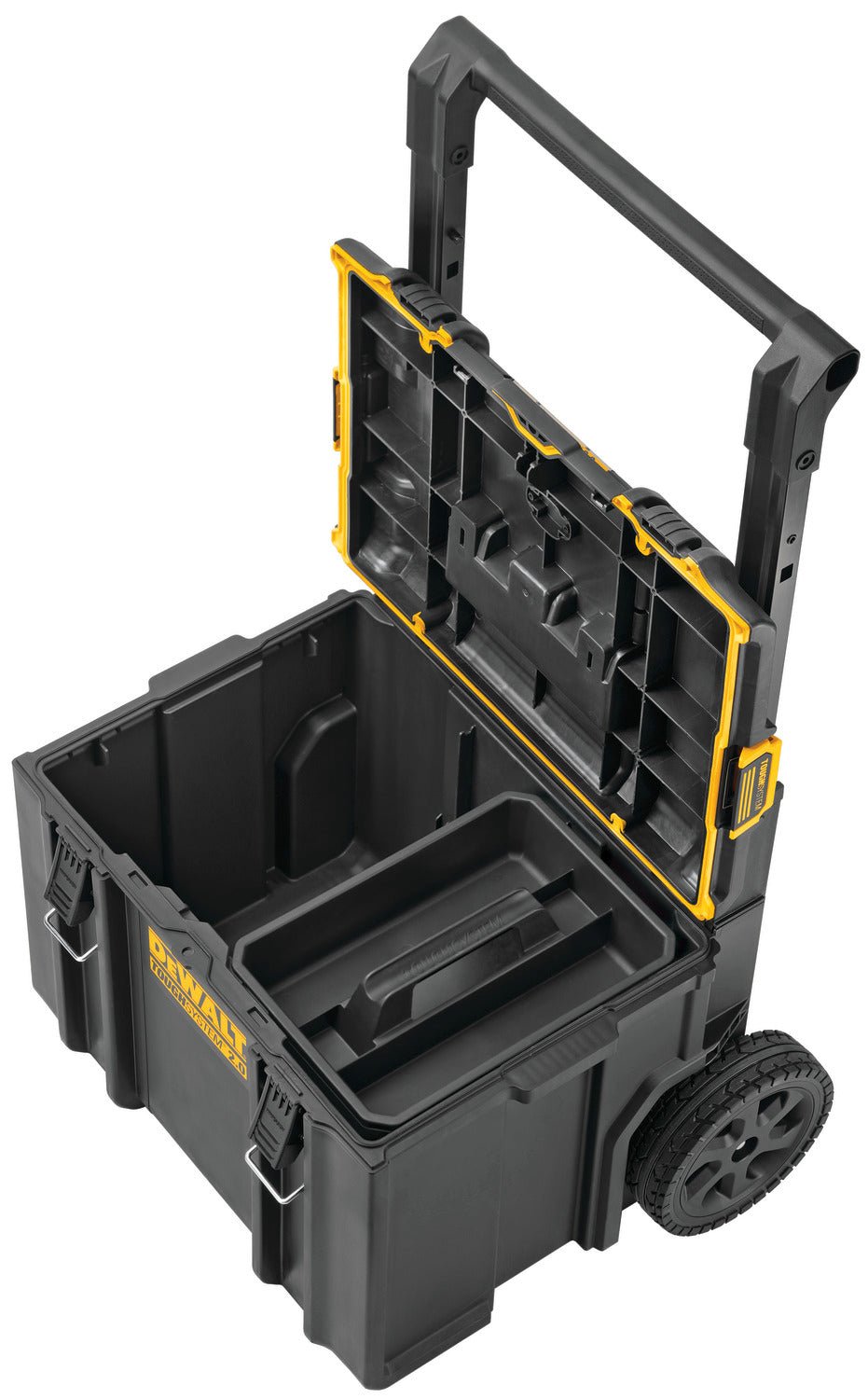 DeWALT DWST08450-KIT2 TOUGHSYSTEM 2.0 Rolling Toolbox w/ XL Toolbox, Organizer - Image 9