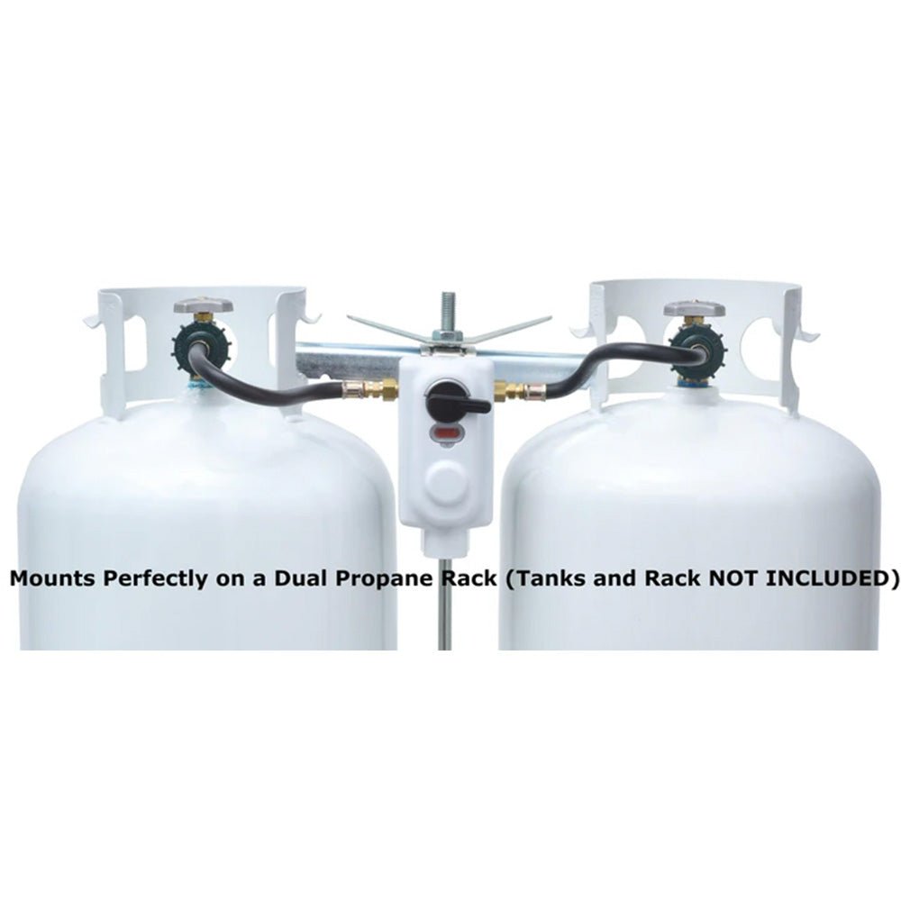 Flame King KT12ACR-2 2 Stage Auto Propane Gas Regulator w/ 2 - 12" Pigtails - Image 3