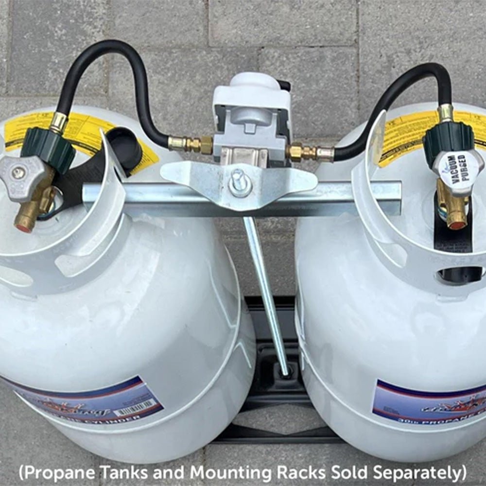 Flame King KT12ACR-2 2 Stage Auto Propane Gas Regulator w/ 2 - 12" Pigtails - Image 7