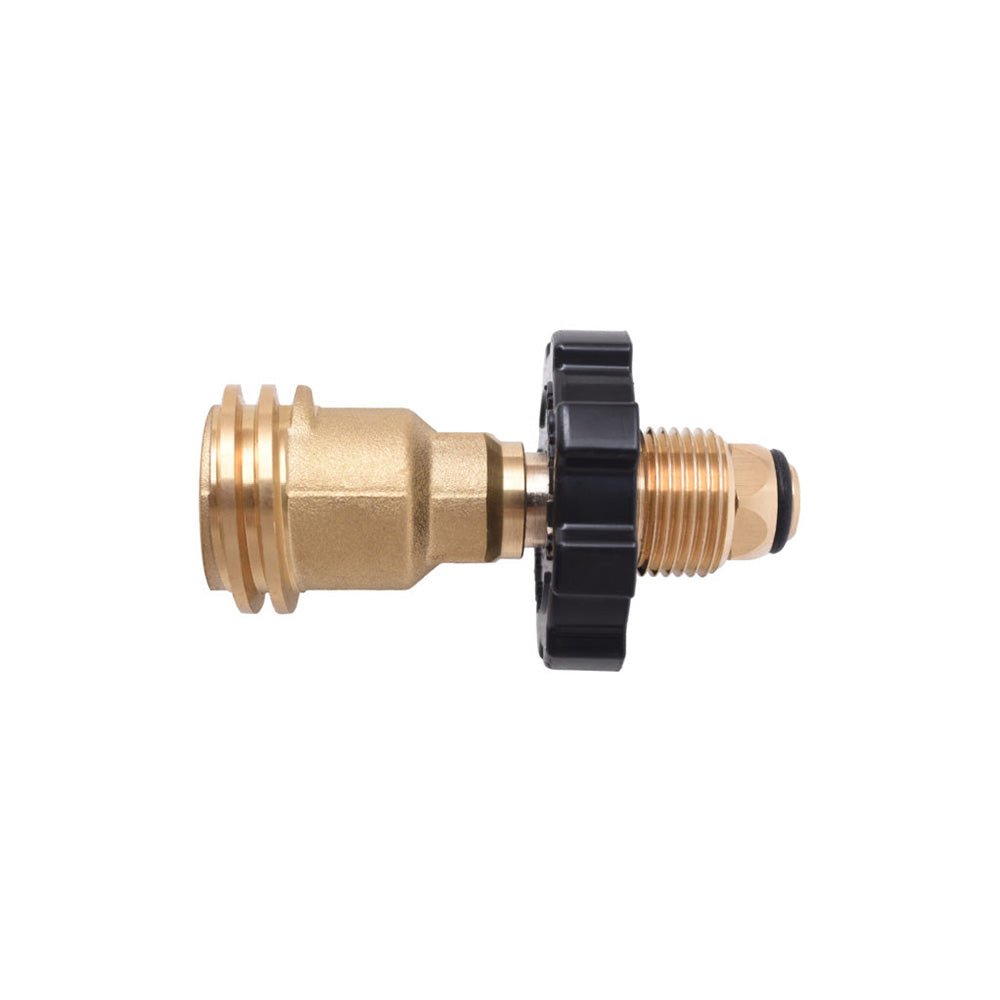Flame King POL01JT002 Brass POL to QCC1 Type 1 Female Connection Adapter - Image 3