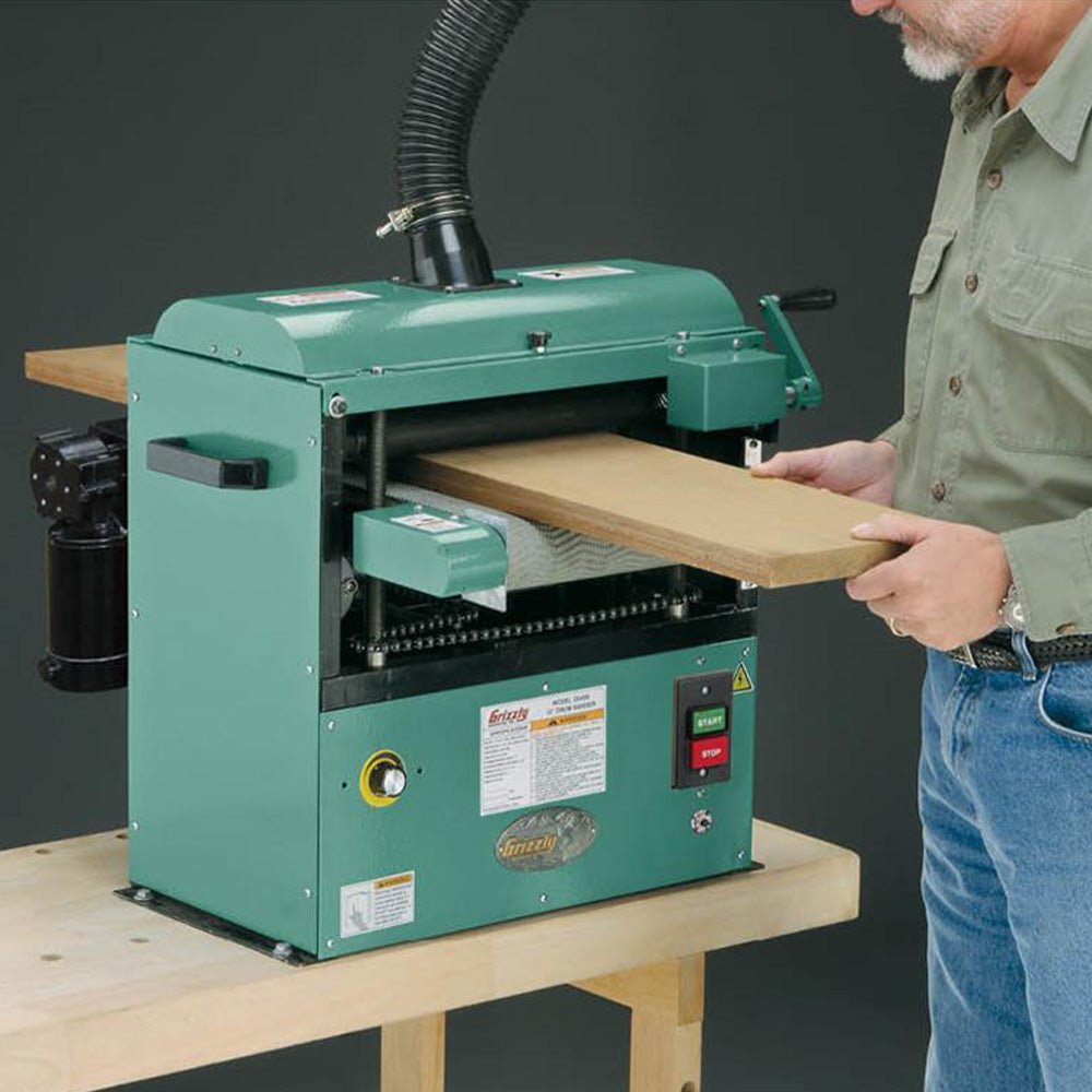 Grizzly G0459 115V 12 Inch 1-1/2 HP Baby Drum Sander - Image 6