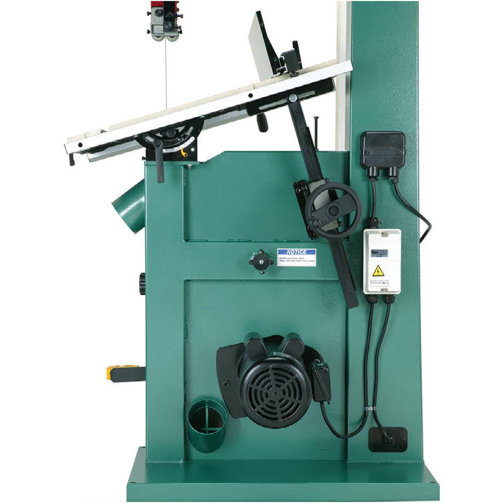 Grizzly G0514X2B 220V 19 Inch 3 HP Extreme-Series Bandsaw with Motor Brake - Image 5
