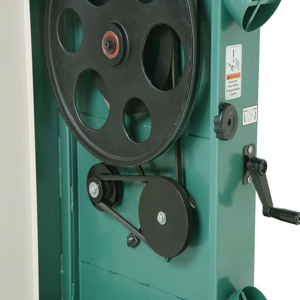 Grizzly G0640X 220V 17 Inch 2 HP Metal/Wood Bandsaw Inverter Motor - Image 4