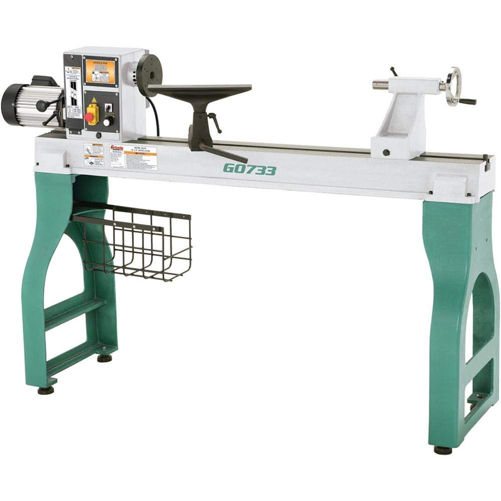Grizzly G0733 18 Inch x 47 Inch Heavy Duty Wood Lathe
