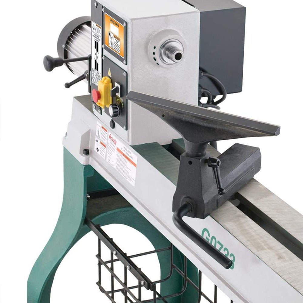 Grizzly G0733 18 Inch x 47 Inch Heavy Duty Wood Lathe - Image 4