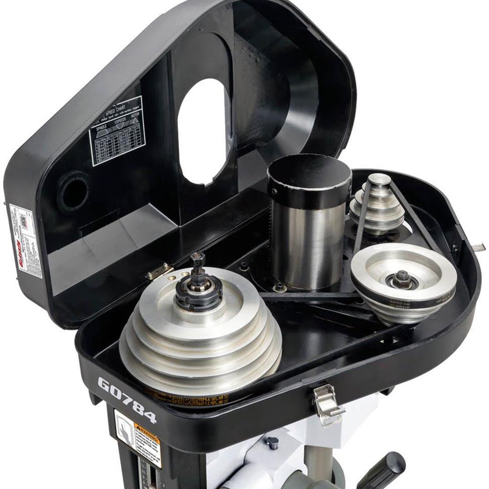 Grizzly G0784 220V 15 Inch Heavy-Duty Floor Drill Press - Image 4