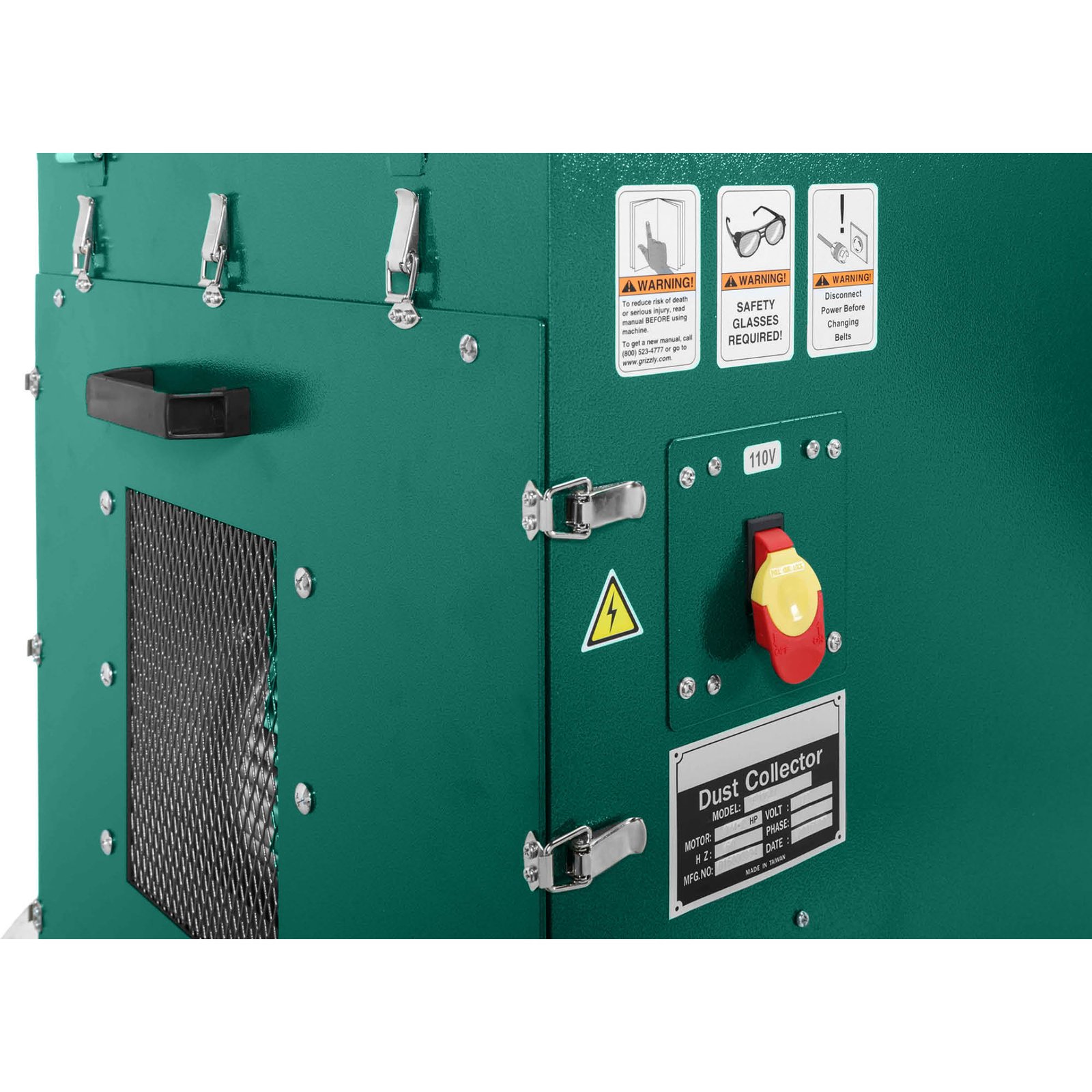 Grizzly G0798 110V 22 Inch x 62 Inch Metalworking Downdraft Table - Image 3