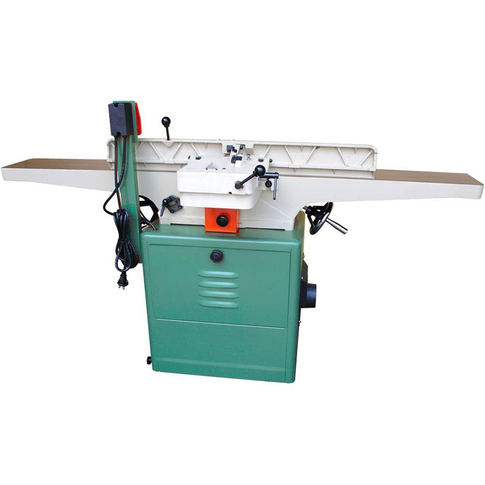Grizzly G0856 230V 8 Inch x 72 Inch Jointer with Spiral Cutterhead & Mobile Base - Image 5