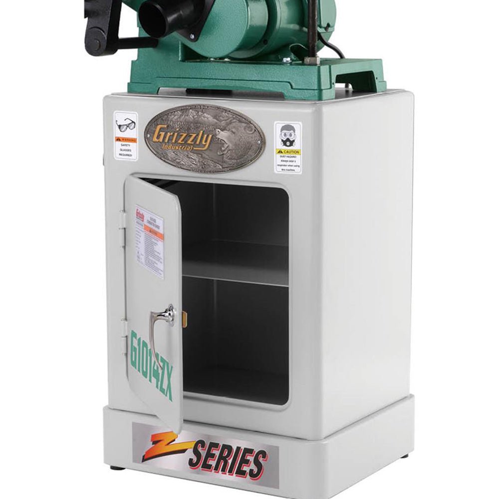 Grizzly G1014ZX 110V/220V 6 Inch x 48 Inch Belt Combo Sander Cabinet Stand - Image 12