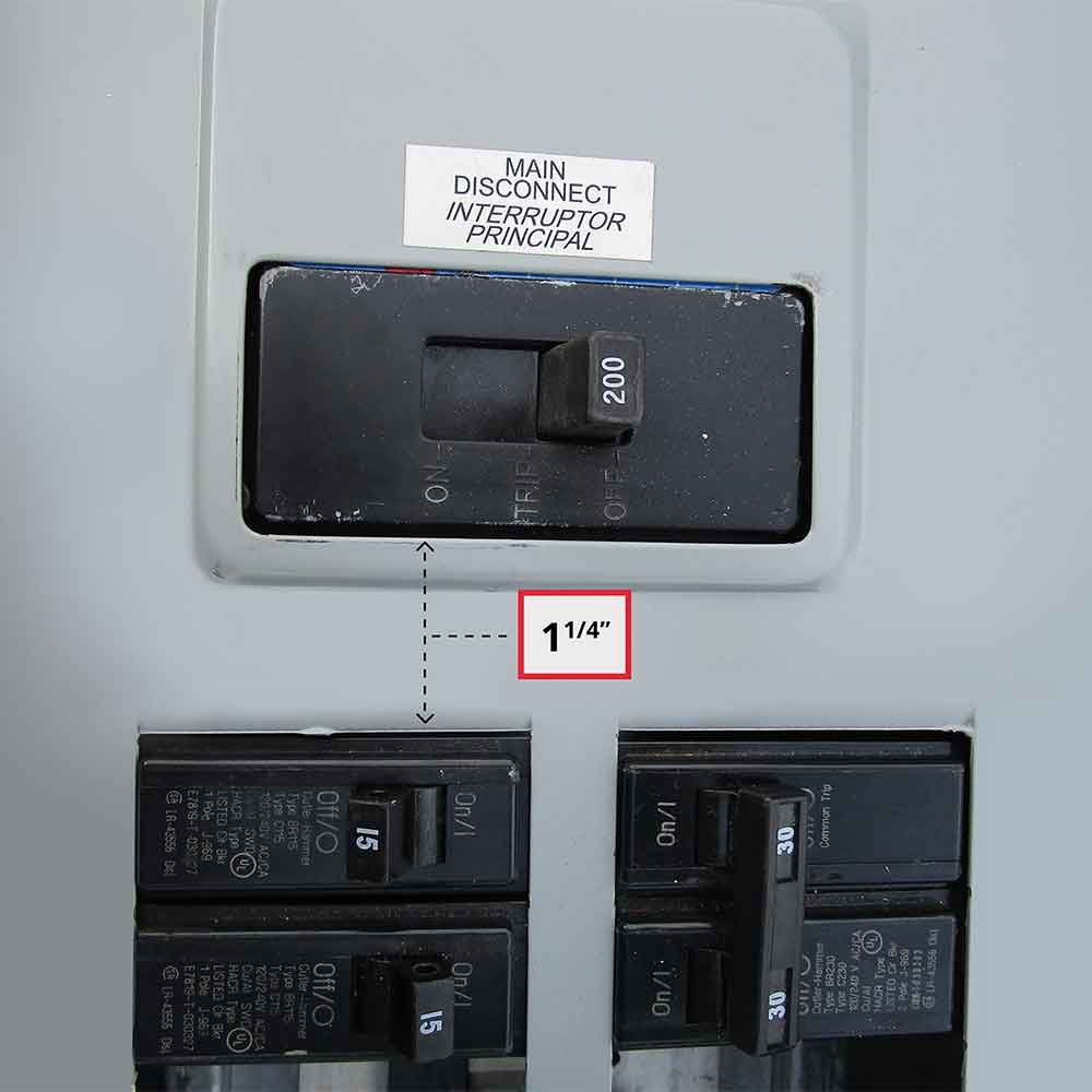 GenInterlock EAT-PN200 Generator Interlock Kit Breaker Panel 150/200 Amp Panels Cutler Hammer BR Series - Image 3
