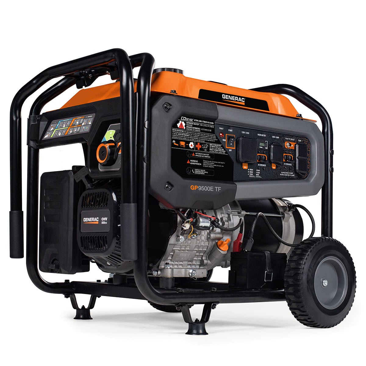 Generac 8061 GP Series 12,500W Tri-Fuel 50-State Portable Generator w/ COsense