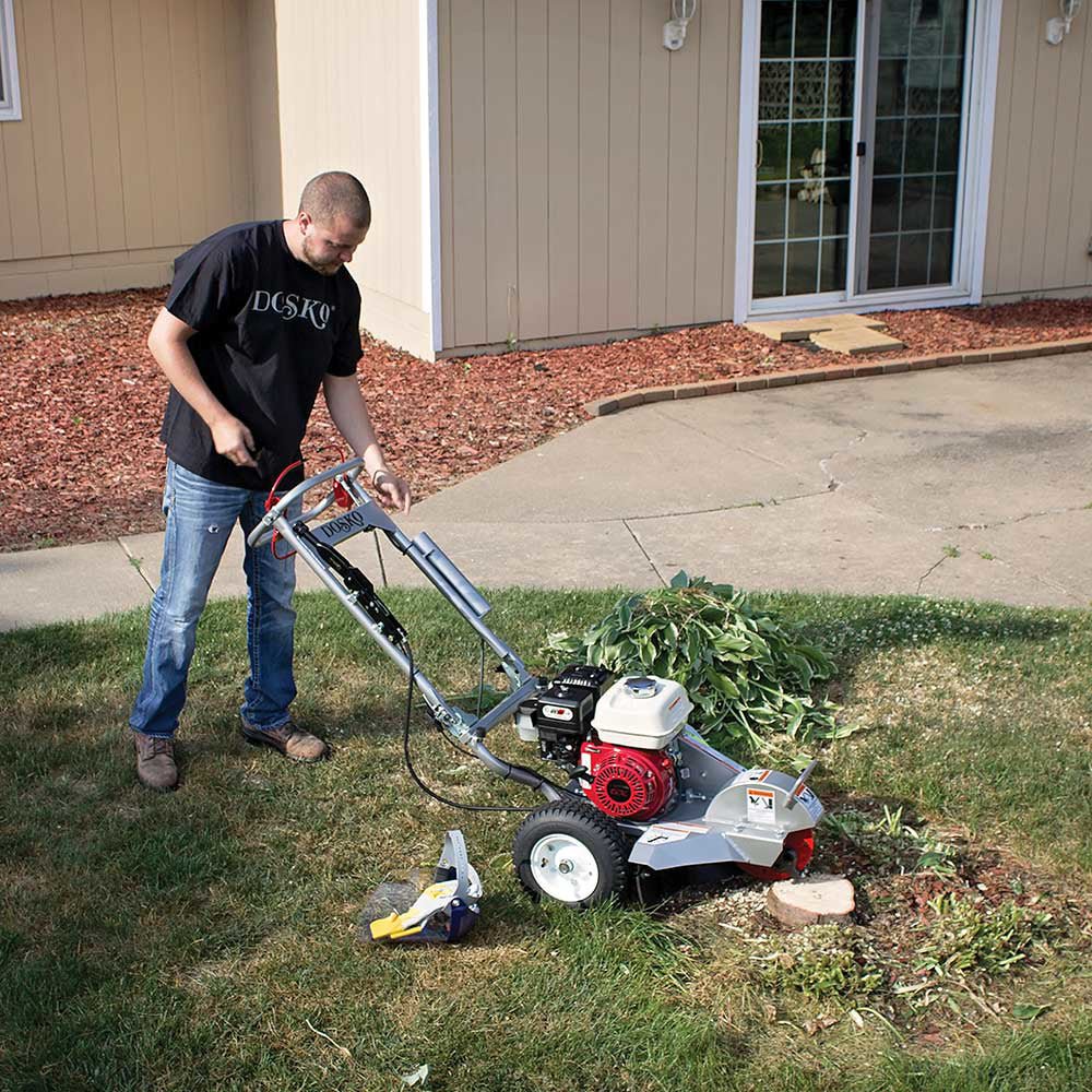 Dosko 200-6HC 6 HP Stump Grinder Mini w/ Honda GX200 Engine - Image 11